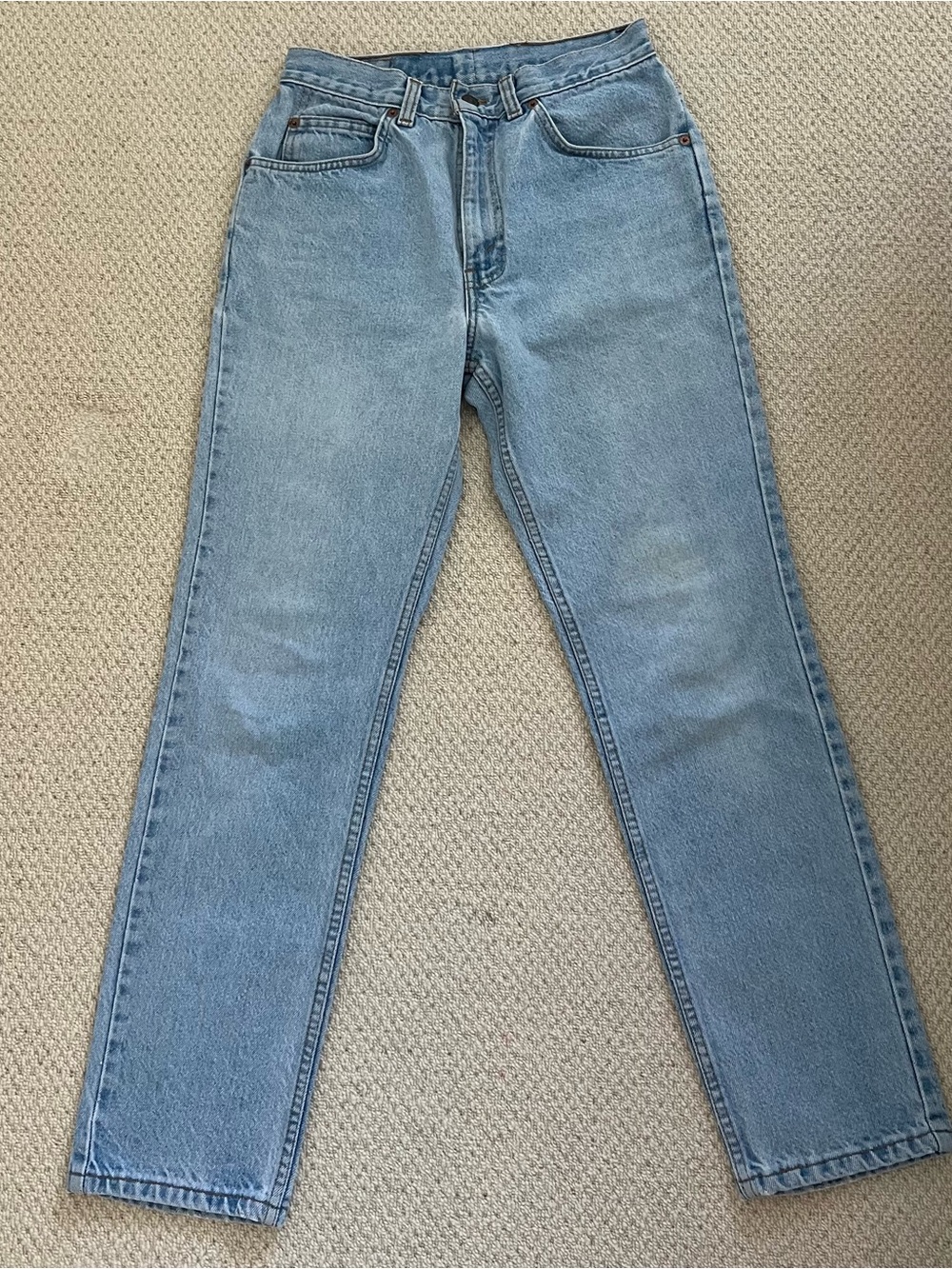 Vintage Levi's Light Blue Straight Leg Women’s Jeans